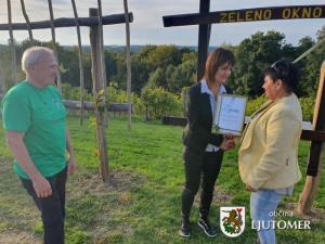 V Moravcih v Slovenskih goricah odprtje 3. Zelenega okna 6